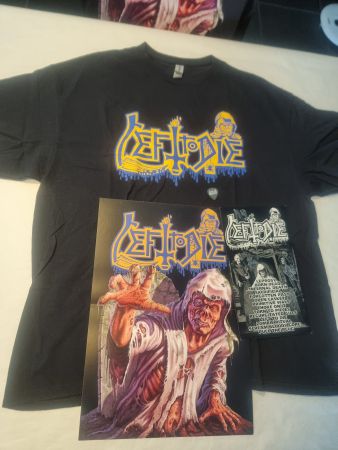 Left To Die Tour Merch, Death, Gruesome, Exhumed, Obituary