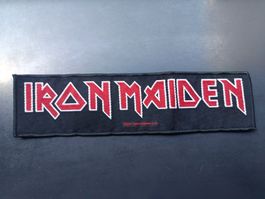 Iron Maiden Logo Strip Patch Aufnäher Official