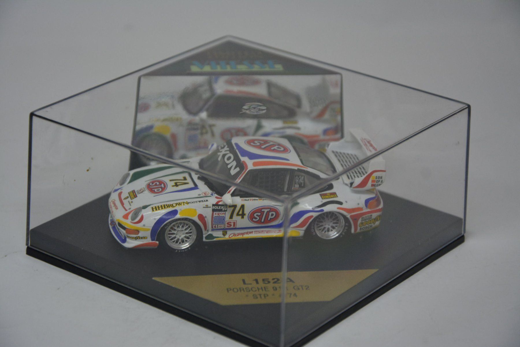 Porsche Modellini d'auto: Porsche 911 GT2 " STP " #74  , 1:43 – Nuovo (secondo la descrizione) da Goldach venduto da Feivel9