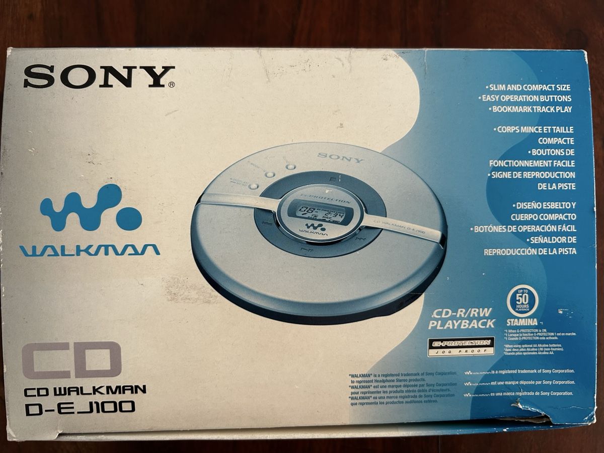 Sony Lecteur media portable: Walkman Sony CD neu – Neuf avec emballage d'origine à Winterthur par Sunshineandrain 1