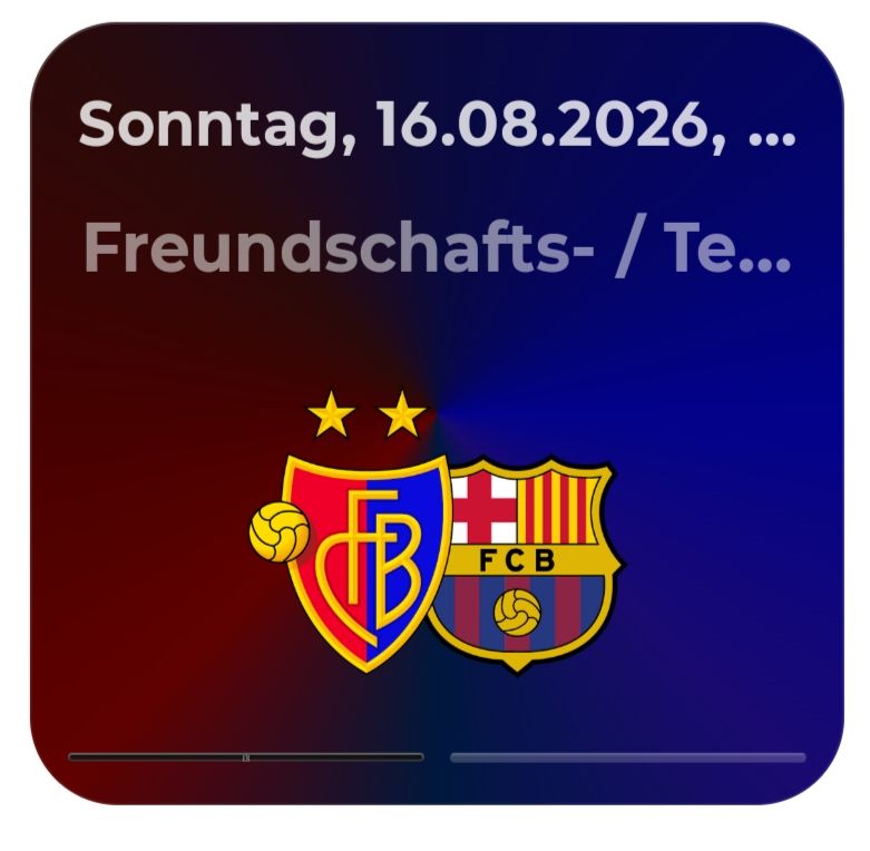 Tickets: FC Basel - FC Barcelona 1 Ticket B5 Balkon – Neu und originalverpackt aus Pratteln von Drouin27