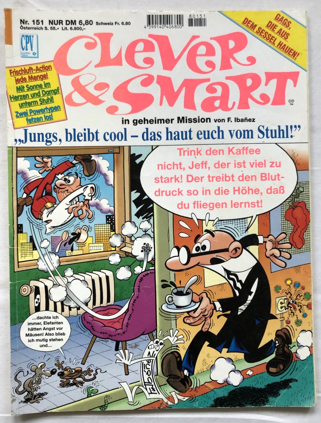 Fumetti: CLEVER & SMART - Nr.151 - 1.Auflage – Usato da Schaffhausen venduto da durruti