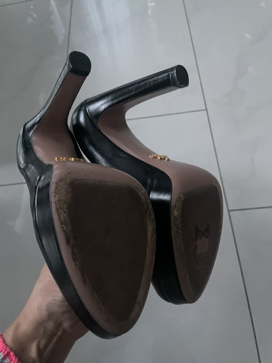 Prada Scarpe da donna: Gr.39,5 klassische Prada Schuhe mit Plateau – Usato da Au ZH venduto da Daiga 5