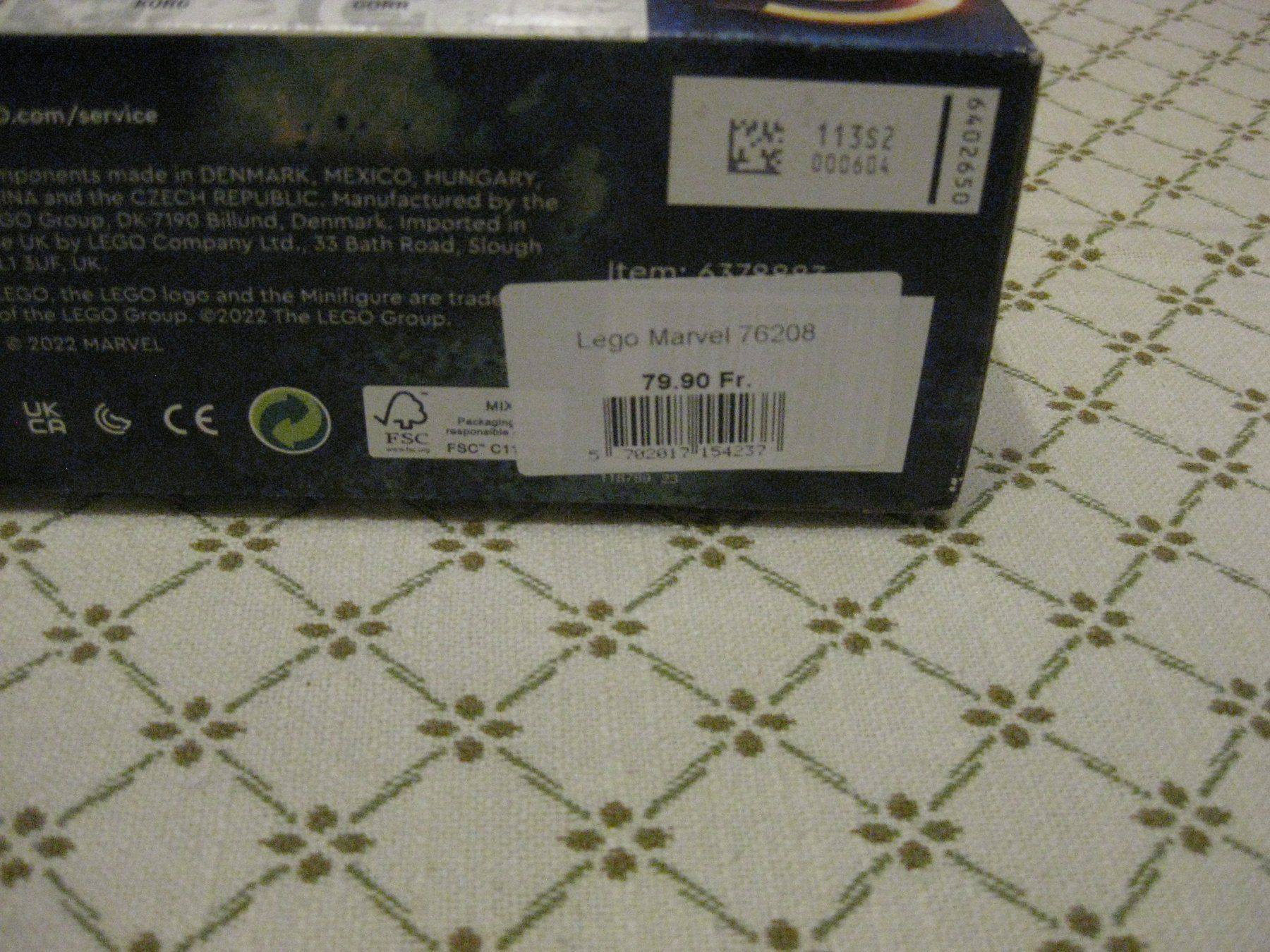 Lego Kit di costruzioni: LEGO Marvel Studio / 2 Set zusammen – Nuovo e nell'imballaggio originale da Münchenbuchsee venduto da suisse-schweiz 3