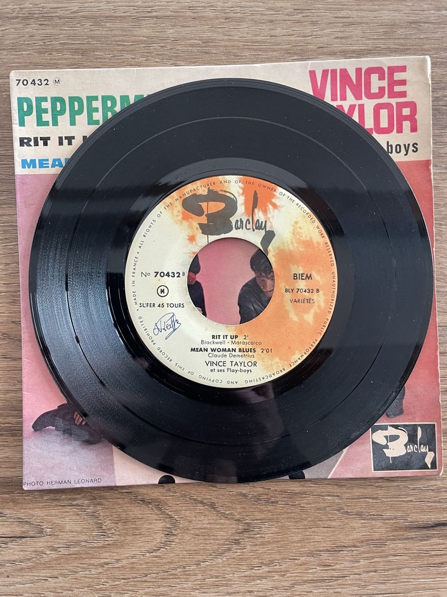 Schallplatten: Vinyle - Vince Taylor - Peppermint Twist – Gebraucht aus Lonay von ju-71 3