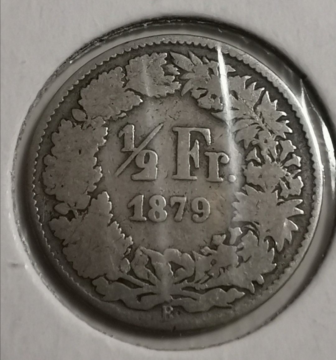 Toutes les monnaies: 50 Rappen 1879 Silber – D'occasion à Zürich par turbopuz