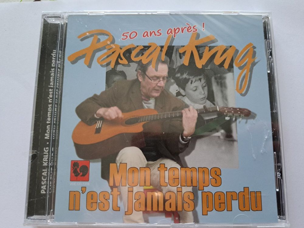 Cd Pascal Krug - 50 ans après - Mon temps n'est jamais perdu (D ...