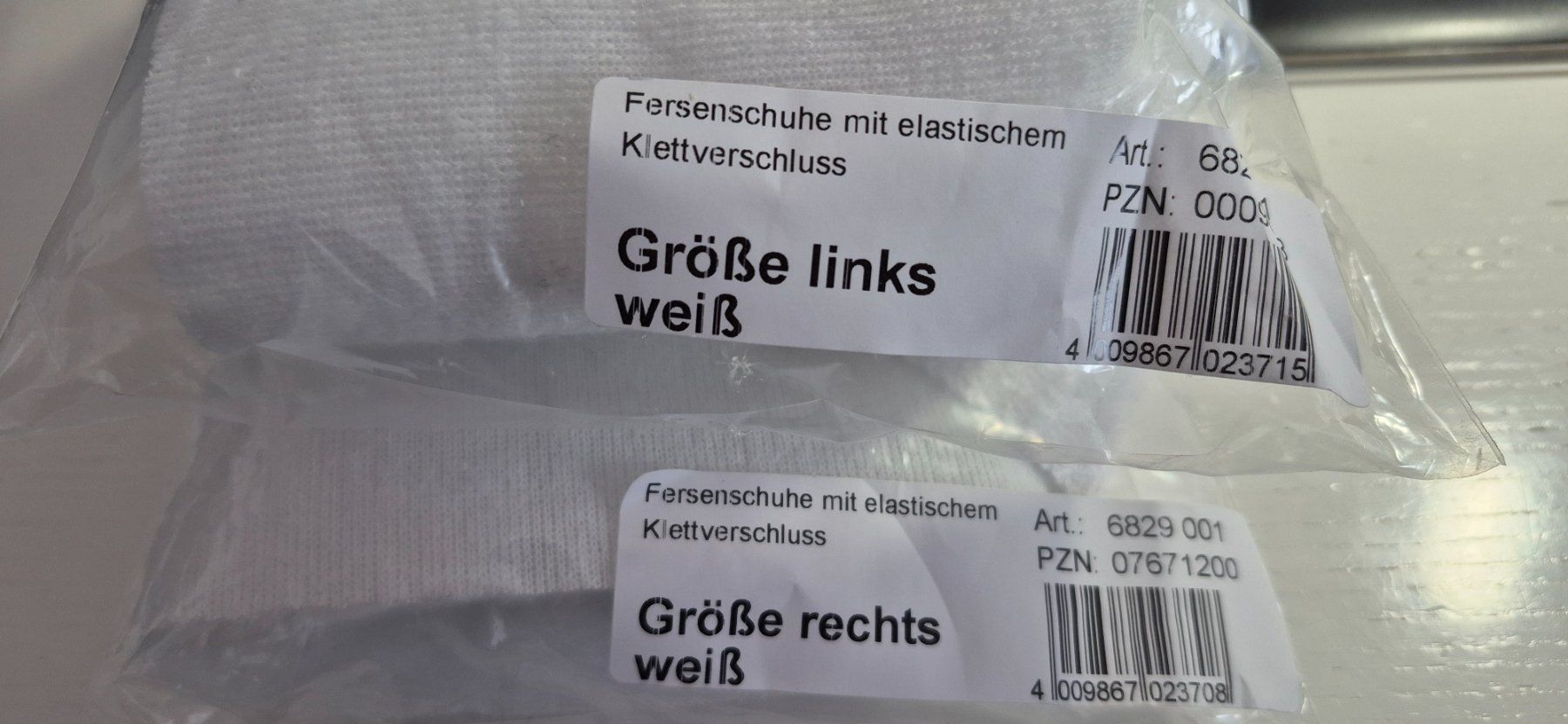 Attrezzature mediche: Fersenschuh mit elastischem Klettverschluss :: 1 Paar :: – Nuovo (secondo la descrizione) da Eggersriet venduto da Fredb 1