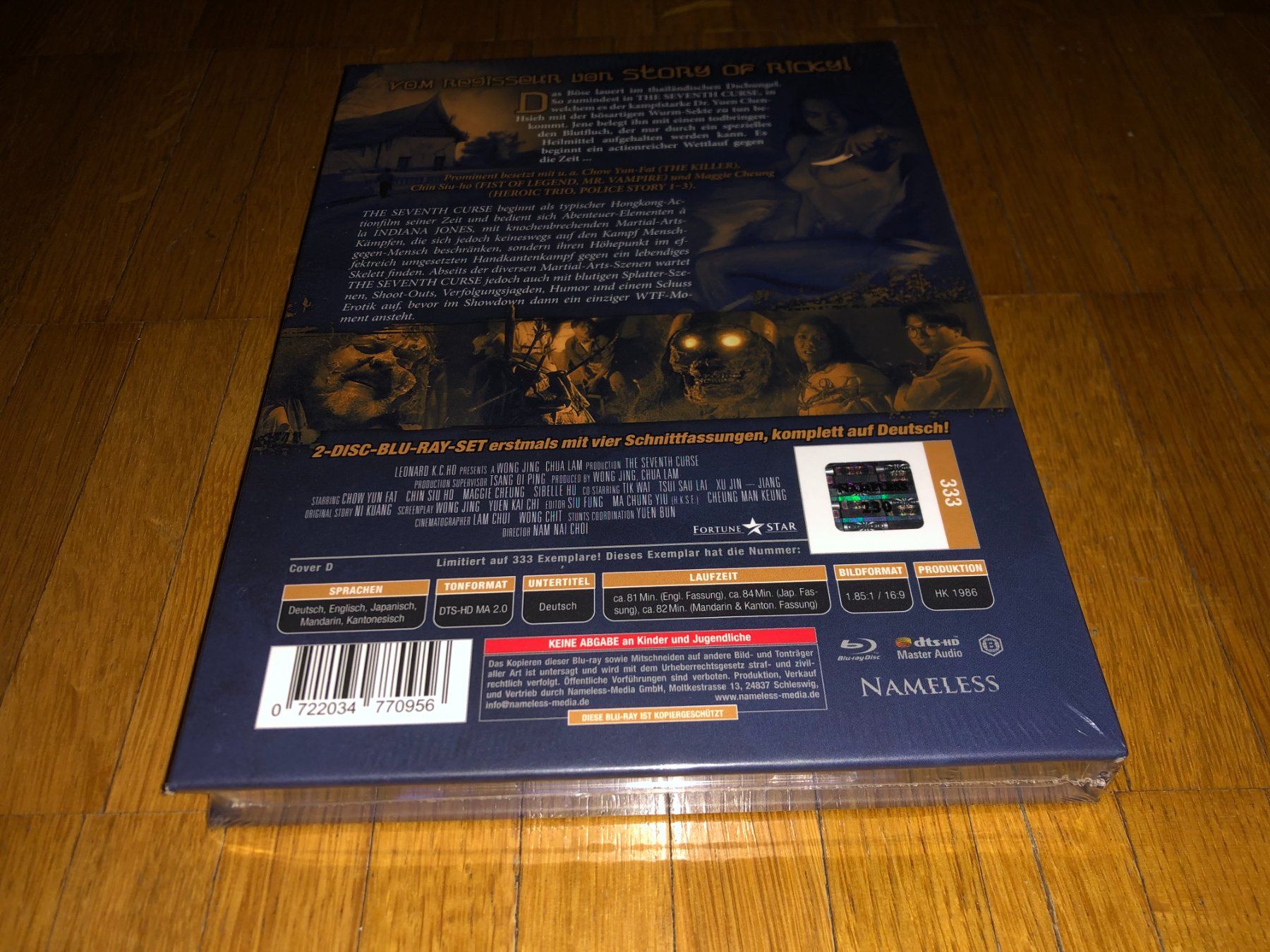 Tutti i DVDs: The Seventh Curse - MEDIABOOK - D - UNCUT – Nuovo e nell'imballaggio originale da Basel venduto da havsok 1