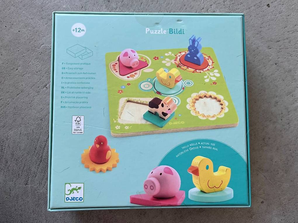 Djeco Puzzle: NEW Djeco Puzzle 12 months – Nuovo e nell'imballaggio originale da Münchenstein venduto da ece_zg7d 2