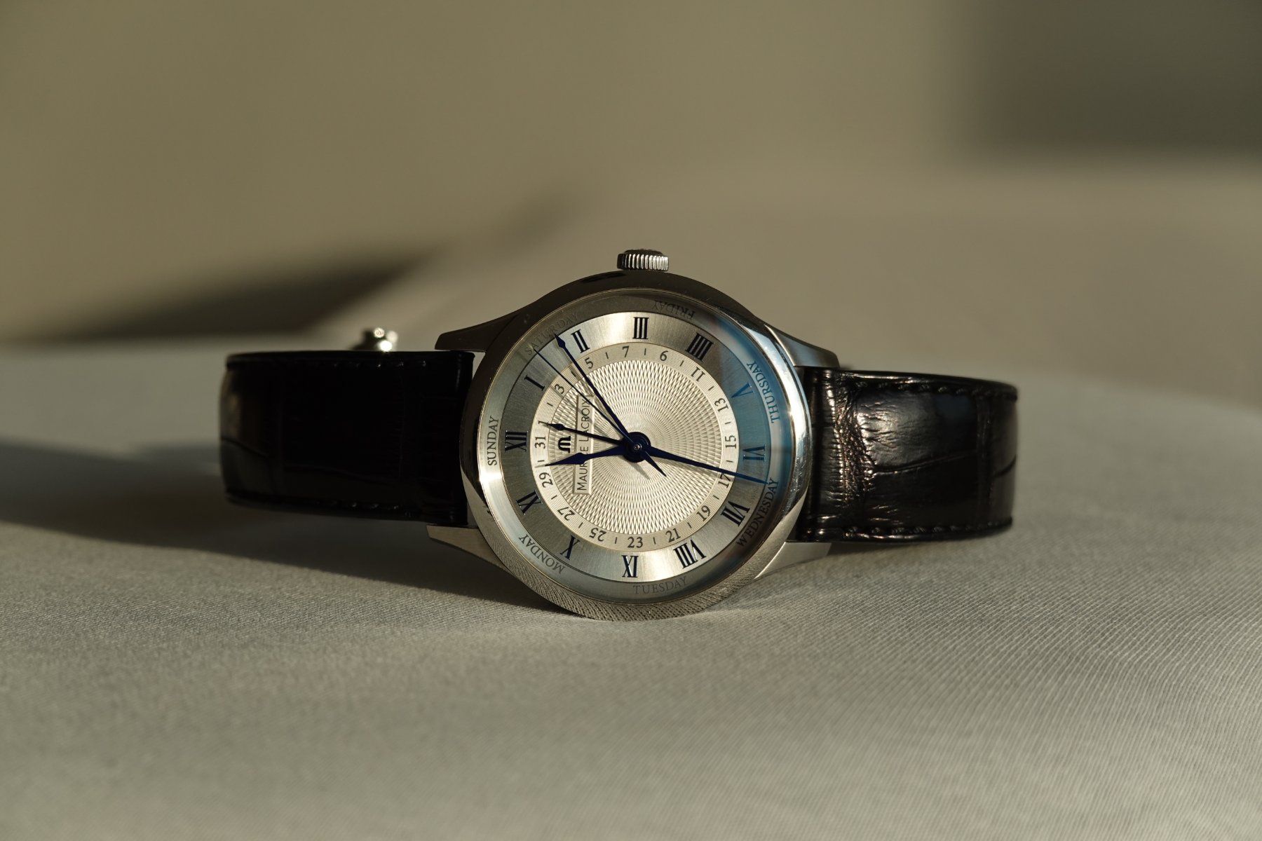 Maurice Lacroix Orologi: Maurice Lacroix Masterpiece Cinq Aiguilles – Usato da Lausanne venduto da EKleber