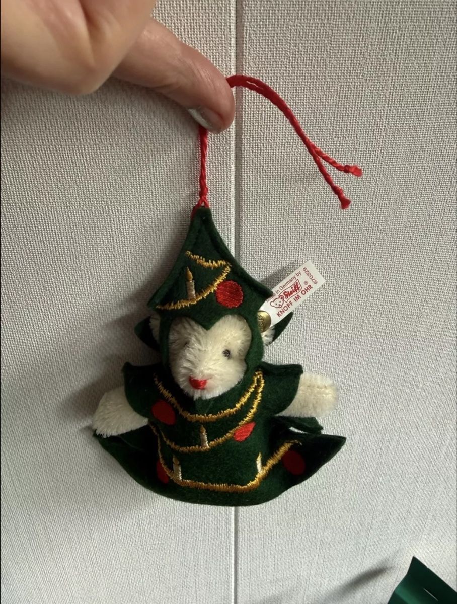 Steiff Tutte le decorazioni: Steiff Christbaum  Teddy 1998 🌲 – Nuovo e nell'imballaggio originale da Mumpf venduto da A_B_E 3