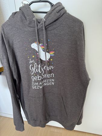 Einhorn Hoodie Grösse L