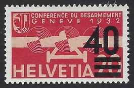 Poste aérienne - Flugpost / Zumstein 25 / Neuf *
