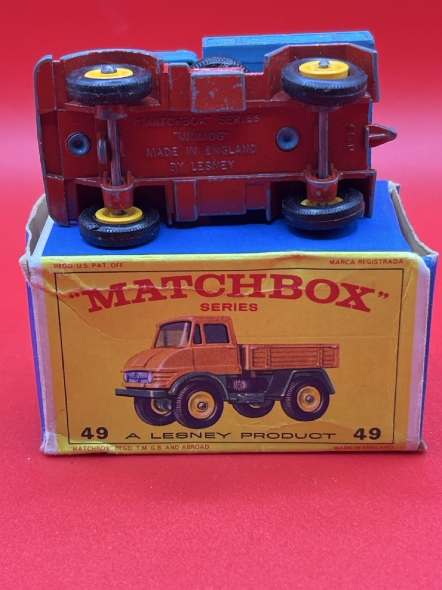 Matchbox Modellini d'auto: Matchbox Unimog No 49 – Usato da Root venduto da 156500 4