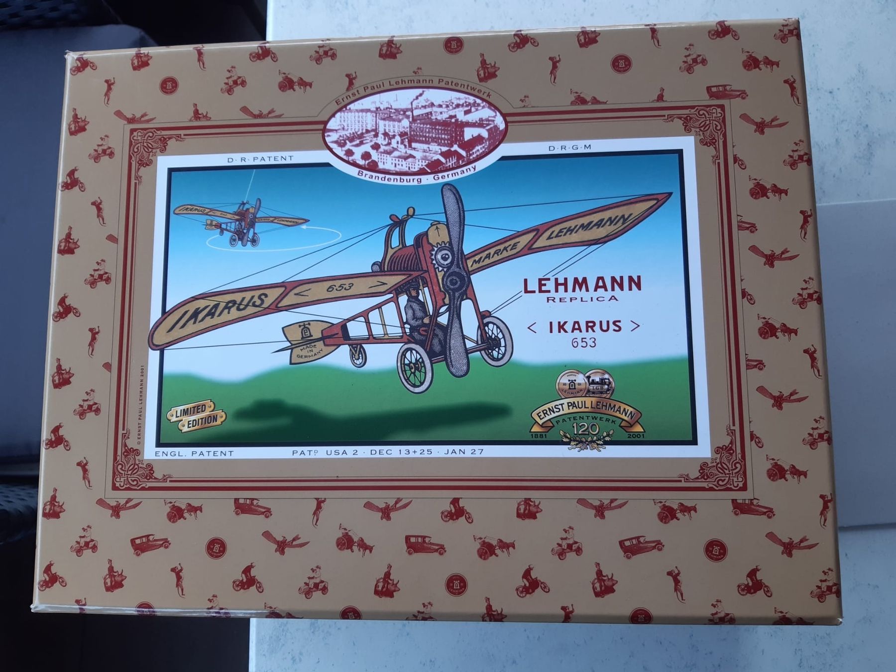 Kit di modellismo & Modellini statici: IKARUS Flugzeug Lehmann neuwertig – Nuovo e nell'imballaggio originale da Derendingen venduto da Auranti