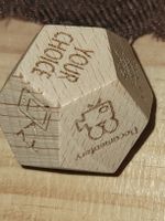 Genre Würfel, TV Wahlwürfel, Dé de décision, Decision cube