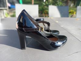 Lackschuhe Echtleder Gr. 35
