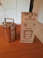 Edelstahl Essensbehälter Indien / Zebra Thailand - NEU OVP
