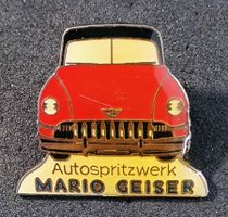 CC679 - Pin Auto Oldtimer Autospritzwerk Mario Geiser