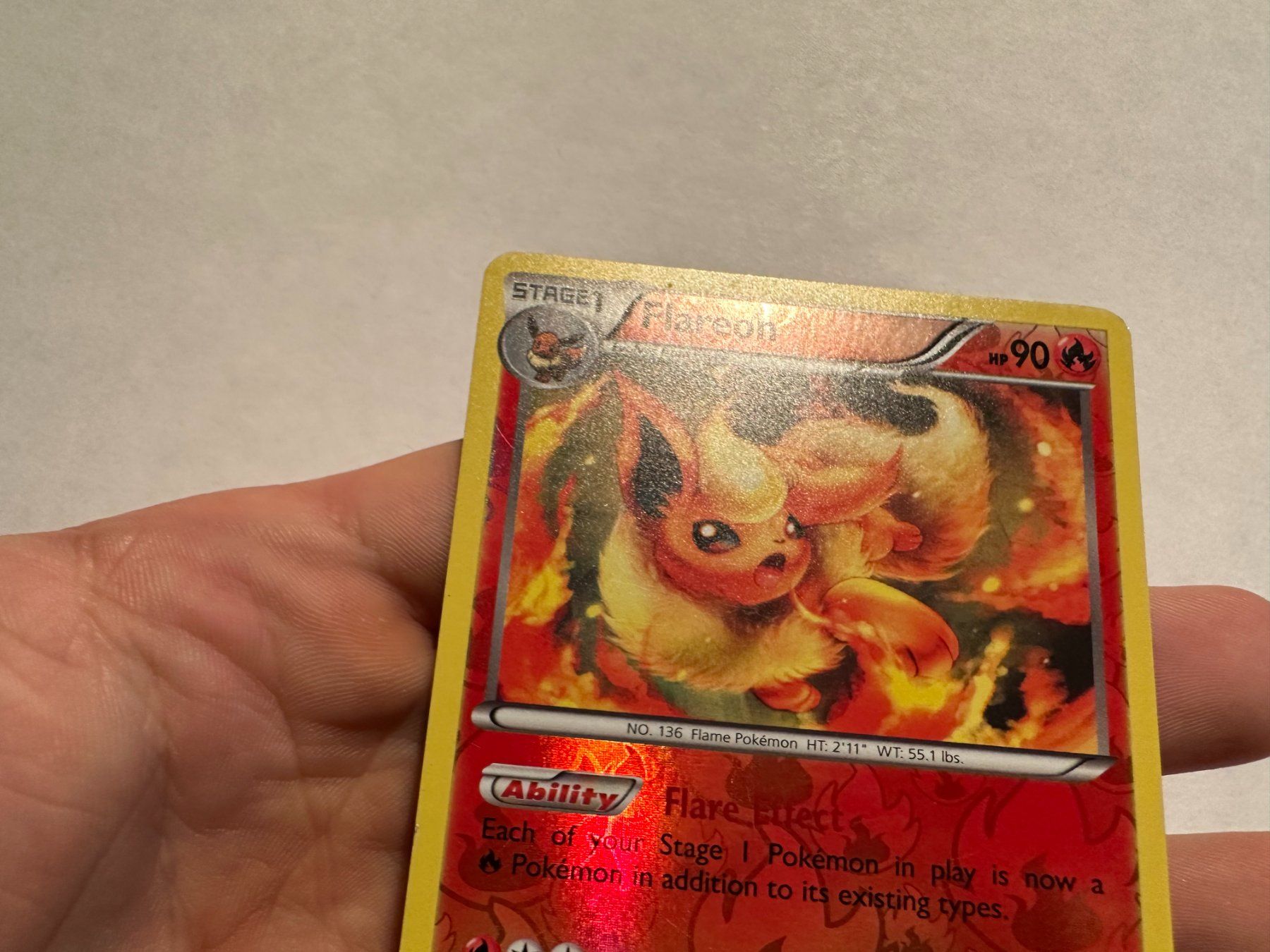 Pokémon Carte collezionabili: Flareon reverse holo Ancient Origins EN – Usato da Hagendorn venduto da Pokecollectorch 3