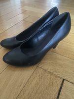 Schwarze Frühling/Sommer Pumps, Grösse 39, bequem!