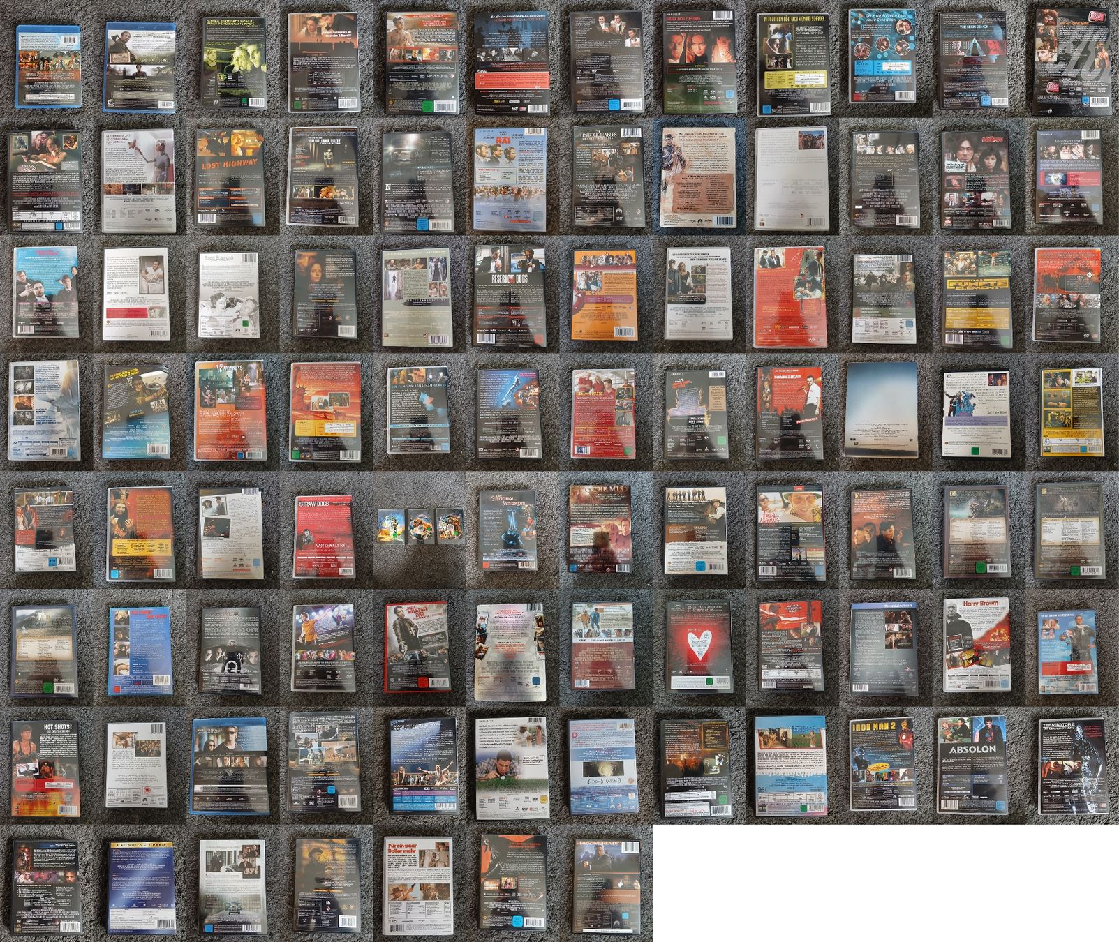 Alle DVDs: DVD + Blu Ray Sammlung, 92 Filme, 2 Staffeln – Gebraucht aus Luzern von joghurt_sch 1