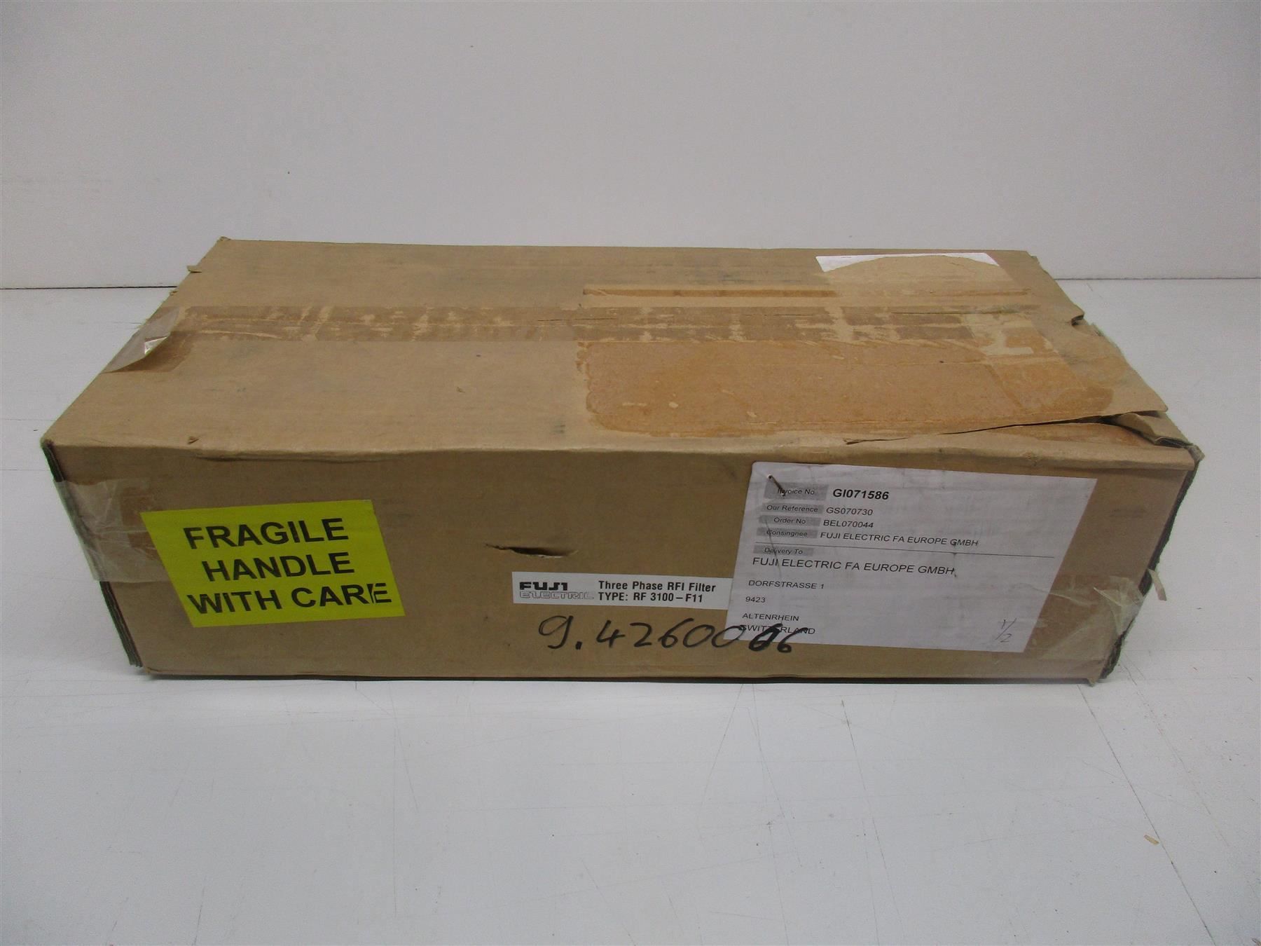 Sonstiges Elektromaterial: Netzfilter 100A Fuji Electric RF 3100-F1 – Gebraucht aus Trubschachen von ACStromer 6