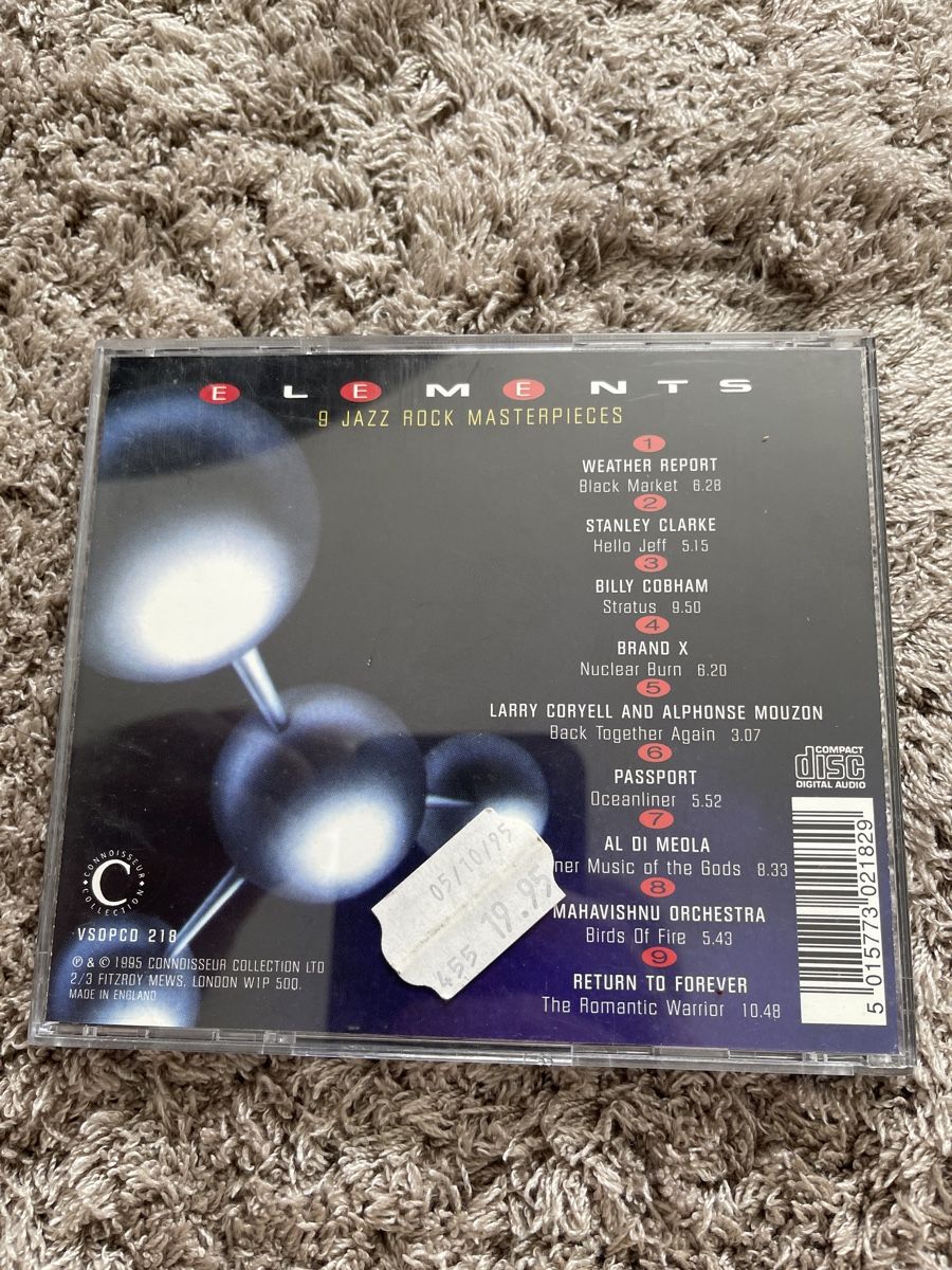 CDs: CD Elements - 9 Jazz Rock Masterpieces - Selten! – Gebraucht aus Unterkulm von AnoliOccasion 2