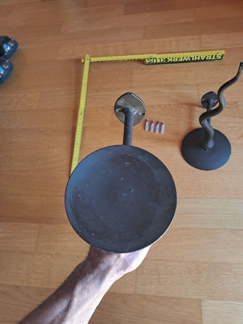 Portacandele: Kerzenhalter, Wandhalter, Deko. – Usato da Dintikon venduto da Kamelsammler 6
