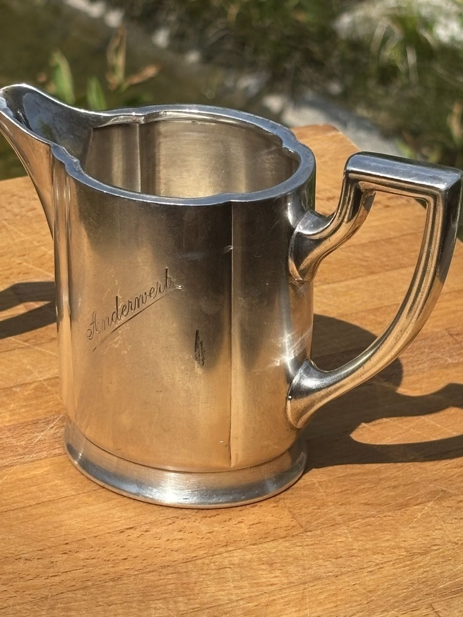 Teiere: Original Andermatt Kaffeekännli, versilbert, Vintage. – Usato da Esslingen venduto da Sereno3 2