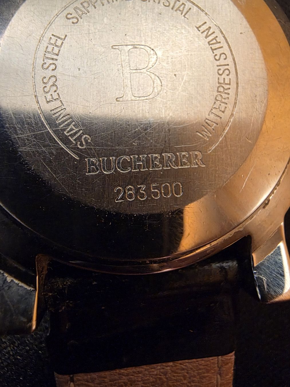 Bucherer Montres: Bucherer orologio cronografo automatico anni 90 ottimo stato – D'occasion à Giubiasco par anivacod 5