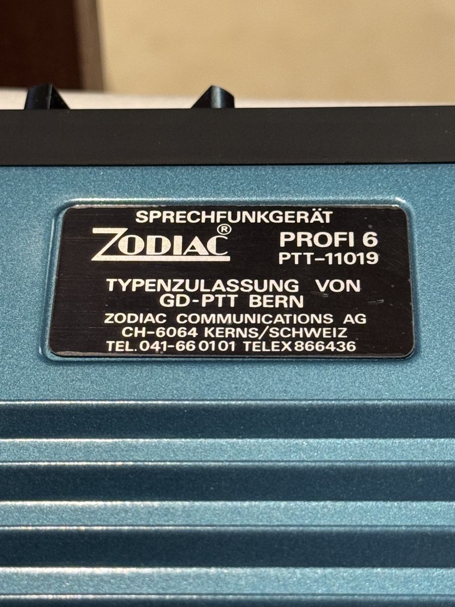 Radiocomunicazione: Zodiak Profi-6 Funk – Nuovo (secondo la descrizione) da Sternenberg venduto da Mcfraui 5