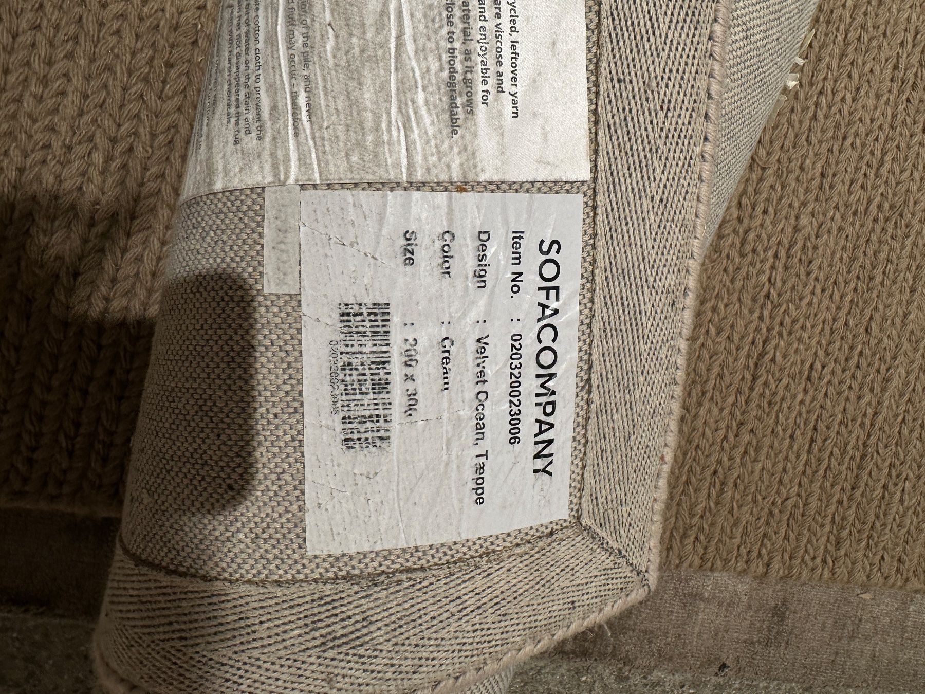 Sofacompany Teppiche: Teppich - Stone Grey 170x240 – Gebraucht aus Bern von Sofa_Company_Bern 2