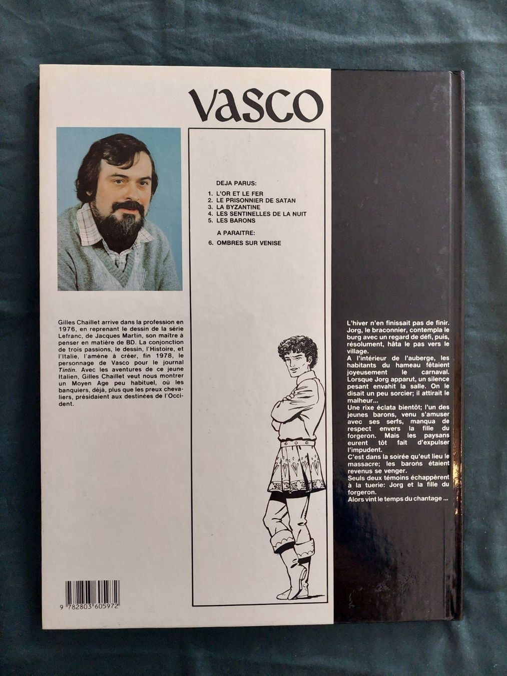 Fumetti: Vasco T.5 Les Barons EO 1987 BE+ – Usato da Genève venduto da Blu_BD 1