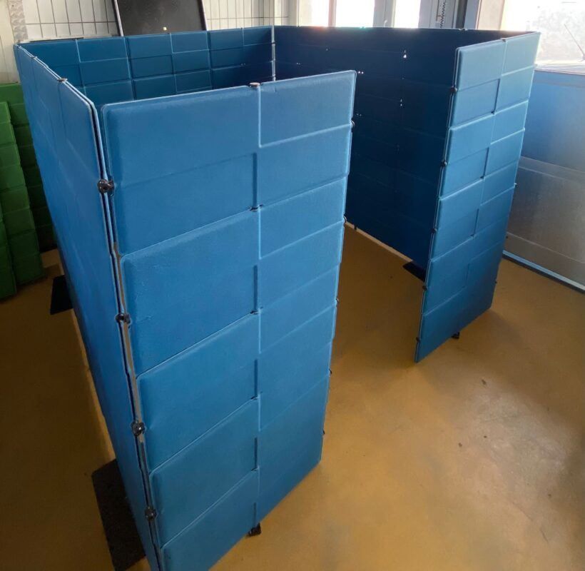 Paraventi: USM Privacy Panels blau – Usato da St. Gallen venduto da MSMoebelhandel 4