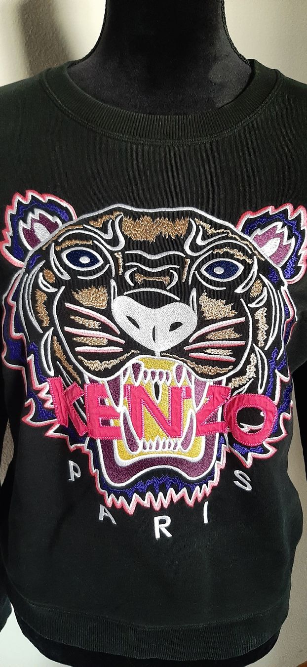 Kenzo Maglioni & Felpe: KENZO Tiger Womans Sweatshirt Hrösse M – Usato da Uster venduto da kgw78 5