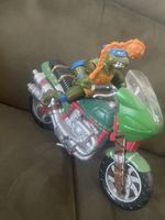 "wind up" Ninja Turtles mit Bike & Zubehör (1990)