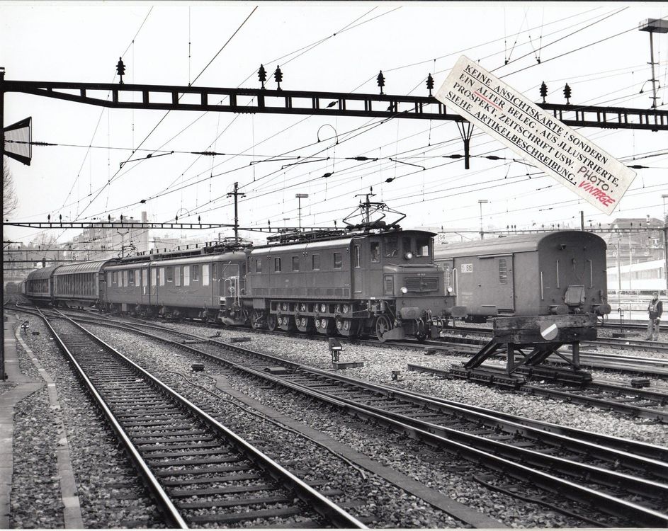 CH BAHN 1996. DEPOT BERN. ZUG 50832. 271V 10963 PHOTO ZELL (Gebraucht ...