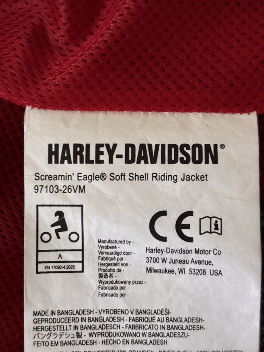 Harley-Davidson Giacche: HD Soft Shell Jacke M NEU – Nuovo (secondo la descrizione) da Fribourg venduto da dafral 5