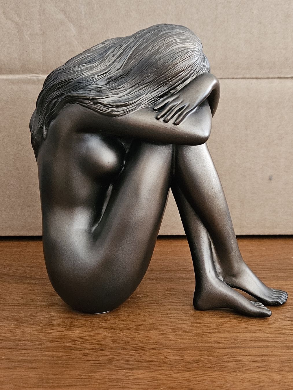Figuren: Figur Nackte Frau Bronzeoptik – Gebraucht aus Bern von Sabulise 2