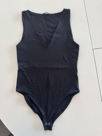 Body schwarz Grösse S Stradivarius