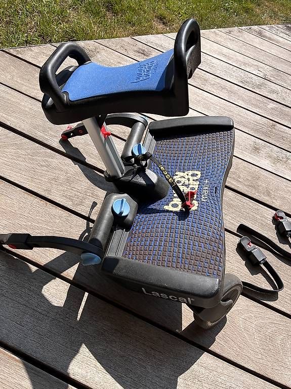 Lascal Accessoires pour poussettes: Lascal Buggy Board Maxi+ mit Sitz blau inkl. Adapter Kit – D'occasion à Cham par nininanana 1