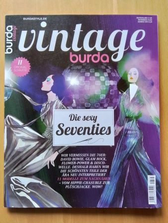 Burda Vintage Schnittmuster Heft