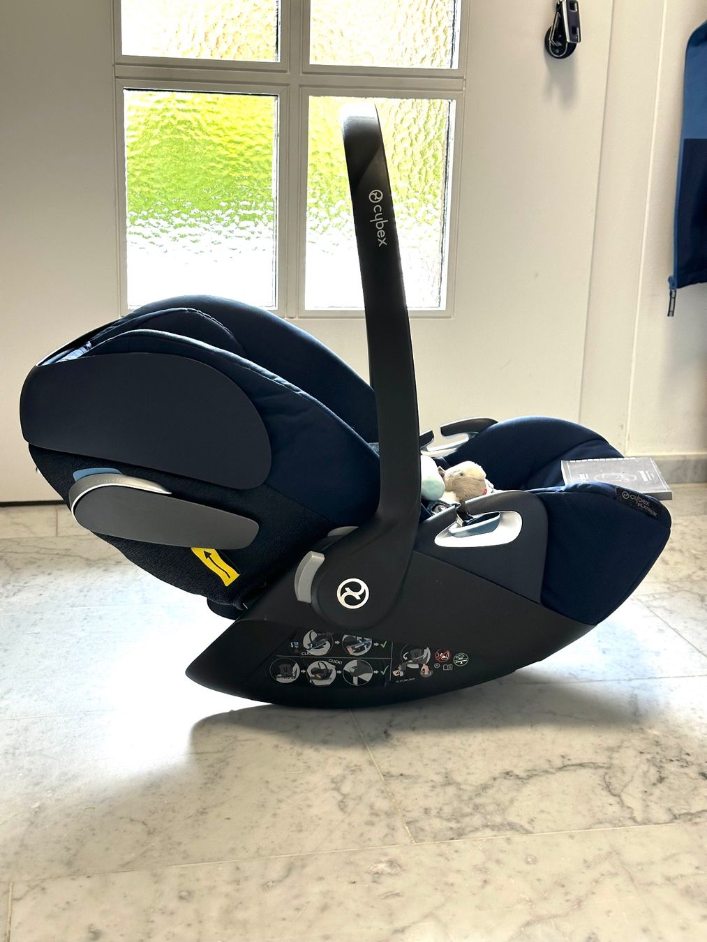 Cybex Seggiolini per auto: Cybex Cloud Z i-Size Babyschale, Farbe Blau – Usato da Winterthur venduto da Hubi818 1