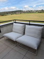 2x IKEA HAVSTEN Sessel für den Aussenbereich - beige