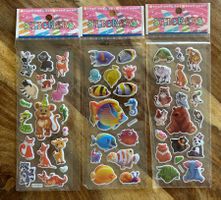 3x Sticker Tiere