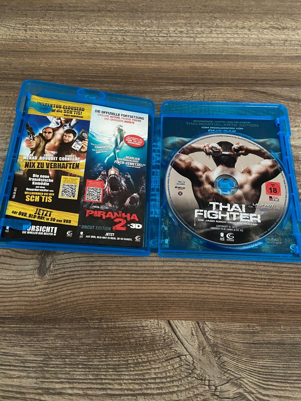 Tutti i DVDs: THAI FIGHTER Blu-ray Top Zustand! – Usato da Hasle LU venduto da P89erni01 2
