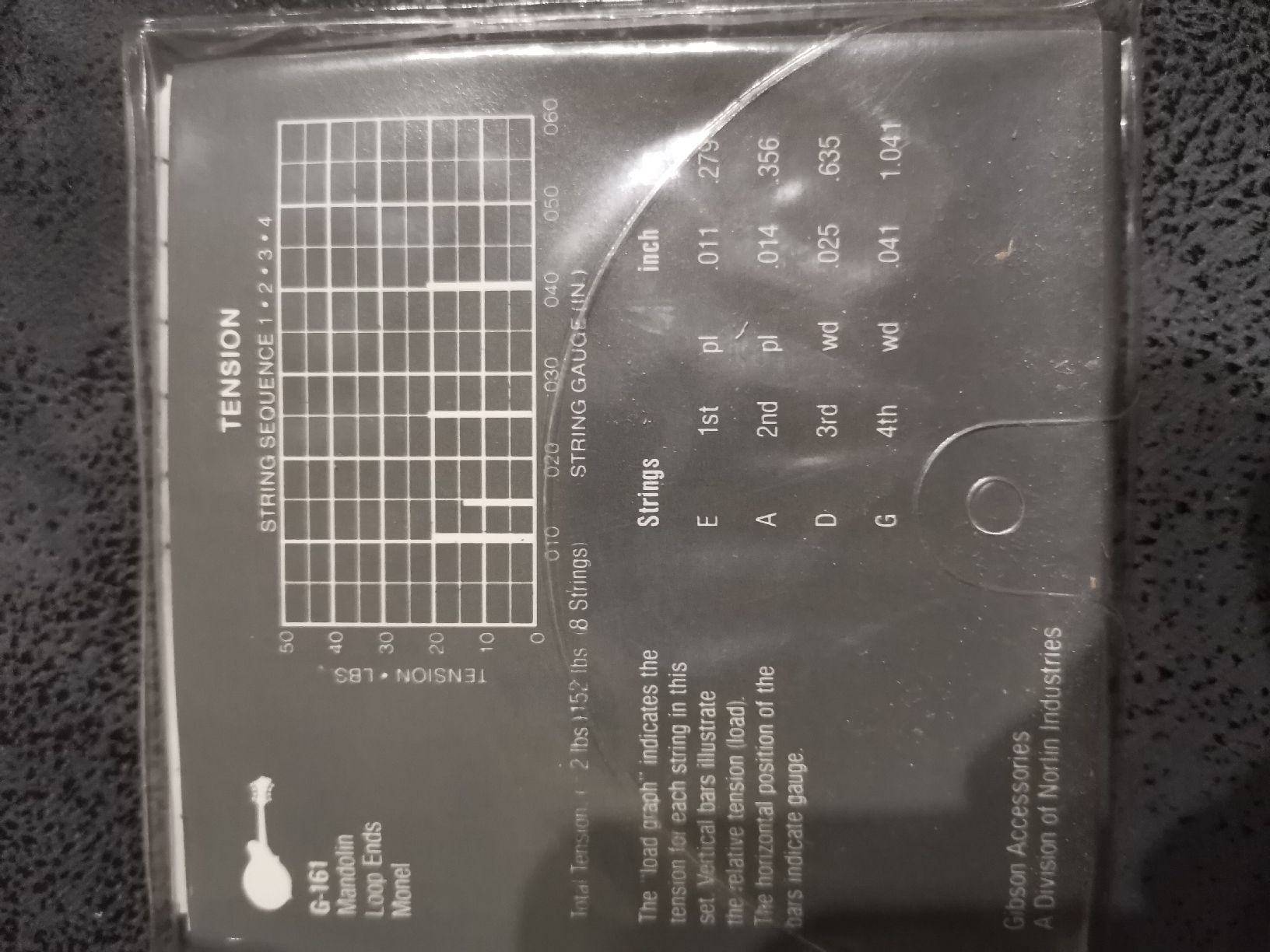 Strumenti musicali: Cordes Gibson pour mandoline – Nuovo e nell'imballaggio originale da Maules venduto da maco03 1