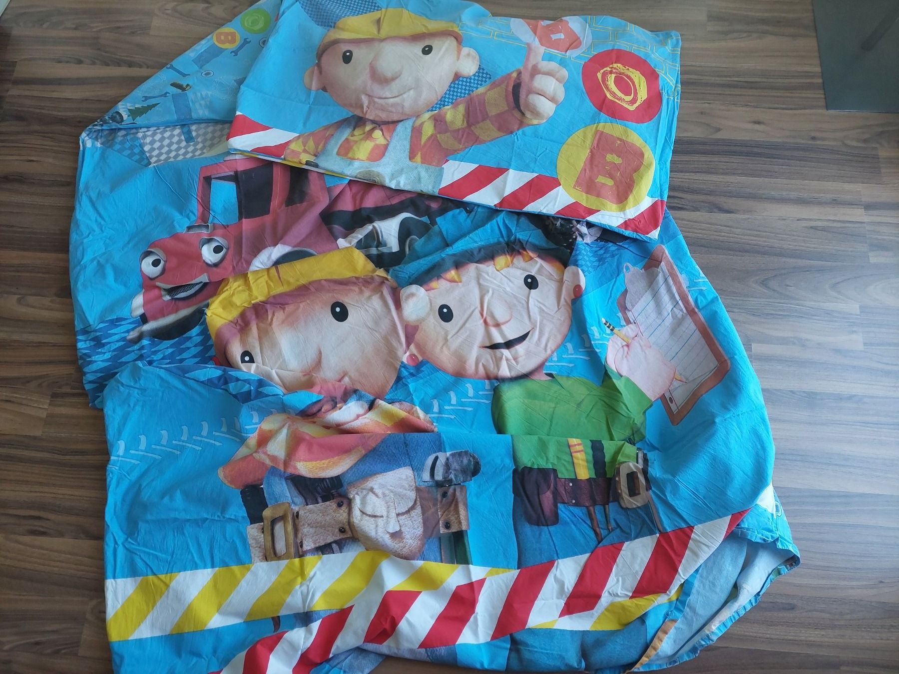 Biancheria da letto: Bettanzug Bob der Baumeister – Usato da Neudorf venduto da Riwe81
